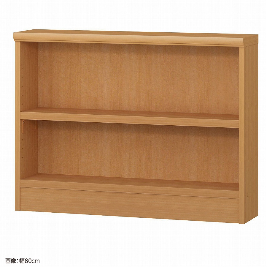 大洋 オーダーシェルフ ミディアムブラウン NCオーダータフ6080 S MB 幅800×奥行190×高さ600(mm) 1台(ご注文単位1台)【直送品】
