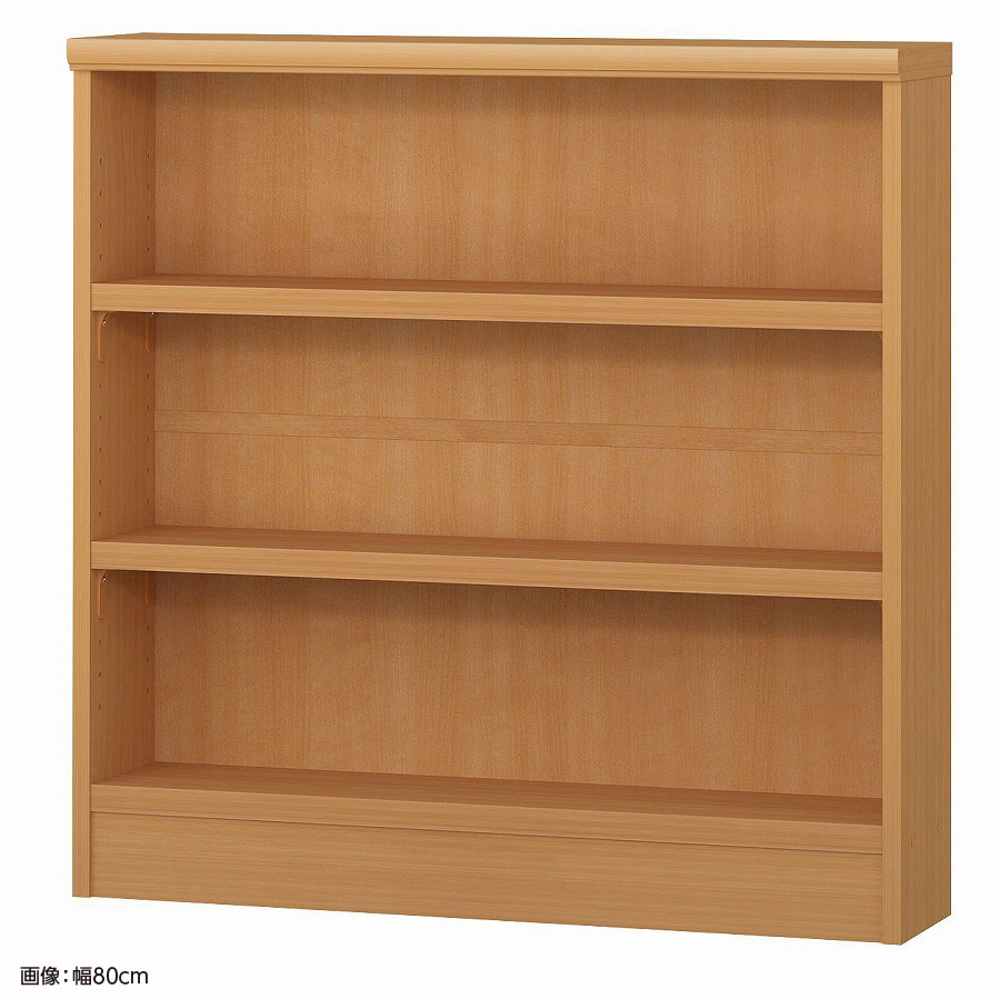 大洋 オーダーシェルフ ミディアムブラウン NCオーダータフ8075 S MB 幅750×奥行190×高さ800(mm) 1台(ご注文単位1台)【直送品】