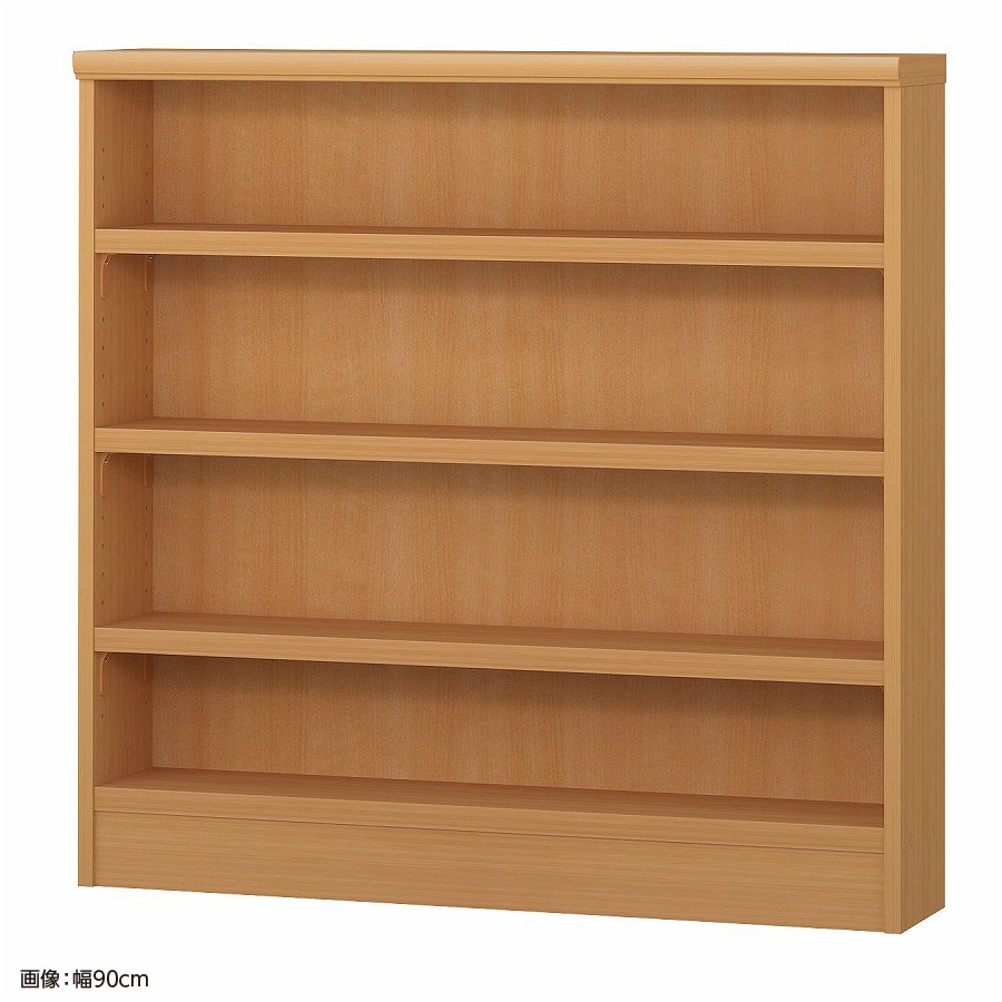 大洋 オーダーシェルフ ミディアムブラウン NCオーダータフ9085 S MB 幅850×奥行190×高さ881(mm) 1台(ご注文単位1台)【直送品】