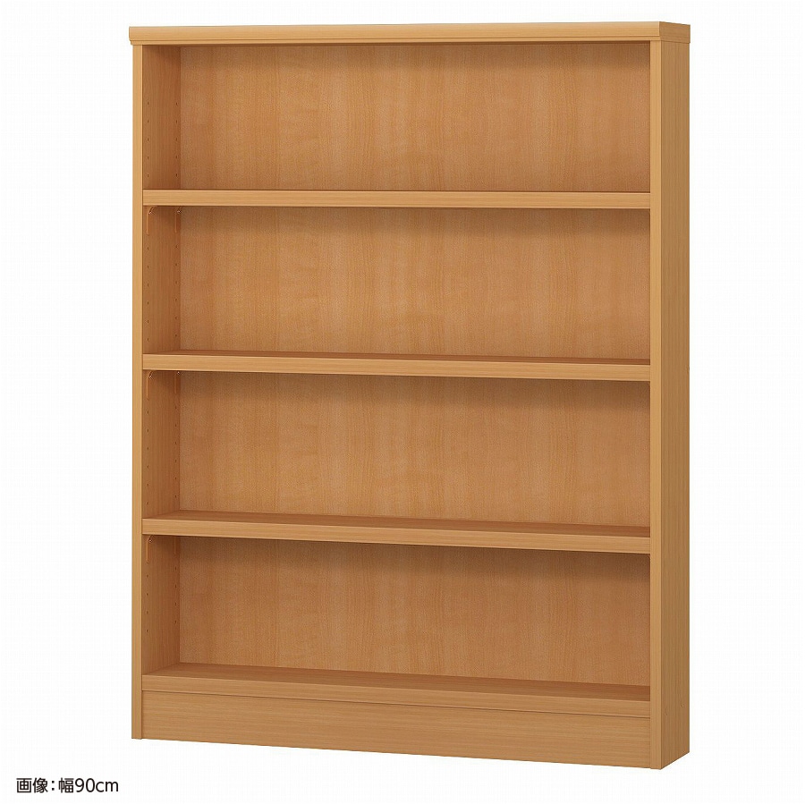 大洋 オーダーシェルフ ミディアムブラウン NCオーダータフ1290 S MB 幅900×奥行190×高さ1170(mm) 1台（ご注文単位1台）【直送品】