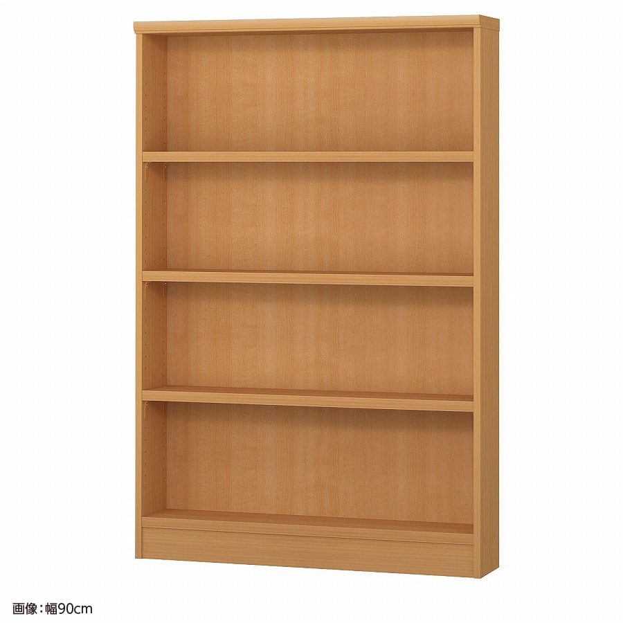 大洋 オーダーシェルフ ミディアムブラウン NCオーダータフ1485 S MB 幅850×奥行190×高さ1350(mm) 1台（ご注文単位1台）【直送品】