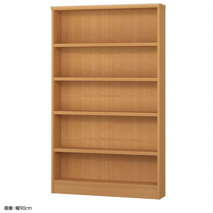大洋 オーダーシェルフ ミディアムブラウン NCオーダータフ1590 S MB 幅900×奥行190×高さ1499(mm) 1台（ご注文単位1台）【直送品】