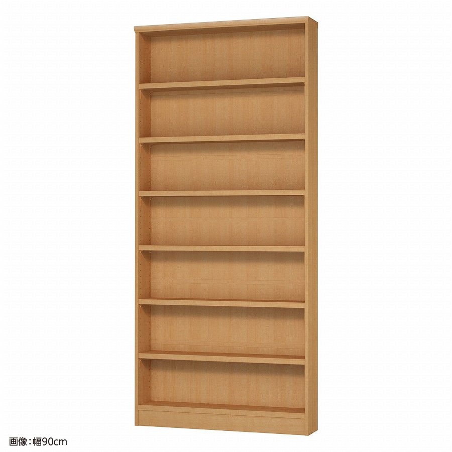 大洋 オーダーシェルフ ミディアムブラウン NCオーダータフ2085 S MB 幅850×奥行190×高さ2000(mm) 1台（ご注文単位1台）【直送品】