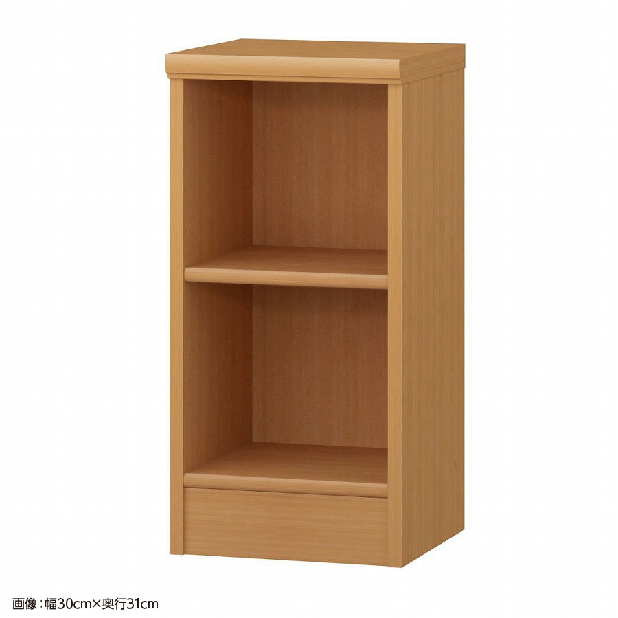 大洋 オーダーシェルフ ミディアムブラウン NCオーダー6025 SR MB 幅250×奥行250×高さ600(mm) 1台(ご注文単位1台)【直送品】