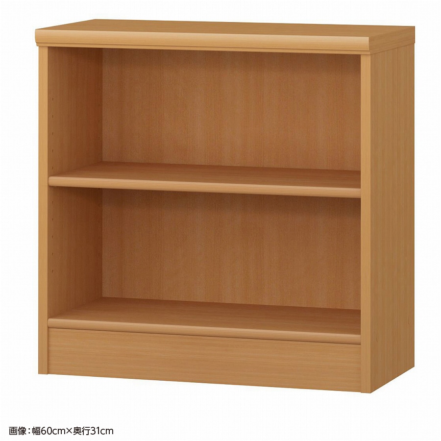 大洋 オーダーシェルフ ミディアムブラウン NCオーダー6060 SR MB 幅600×奥行250×高さ600(mm) 1台(ご注文単位1台)【直送品】