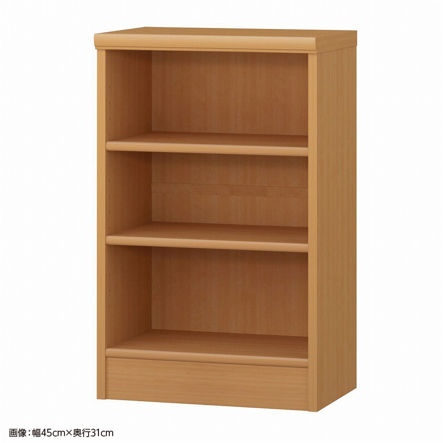 大洋 オーダーシェルフ ミディアムブラウン NCオーダー7040 SR MB 幅400×奥行250×高さ700(mm) 1台(ご注文単位1台)【直送品】