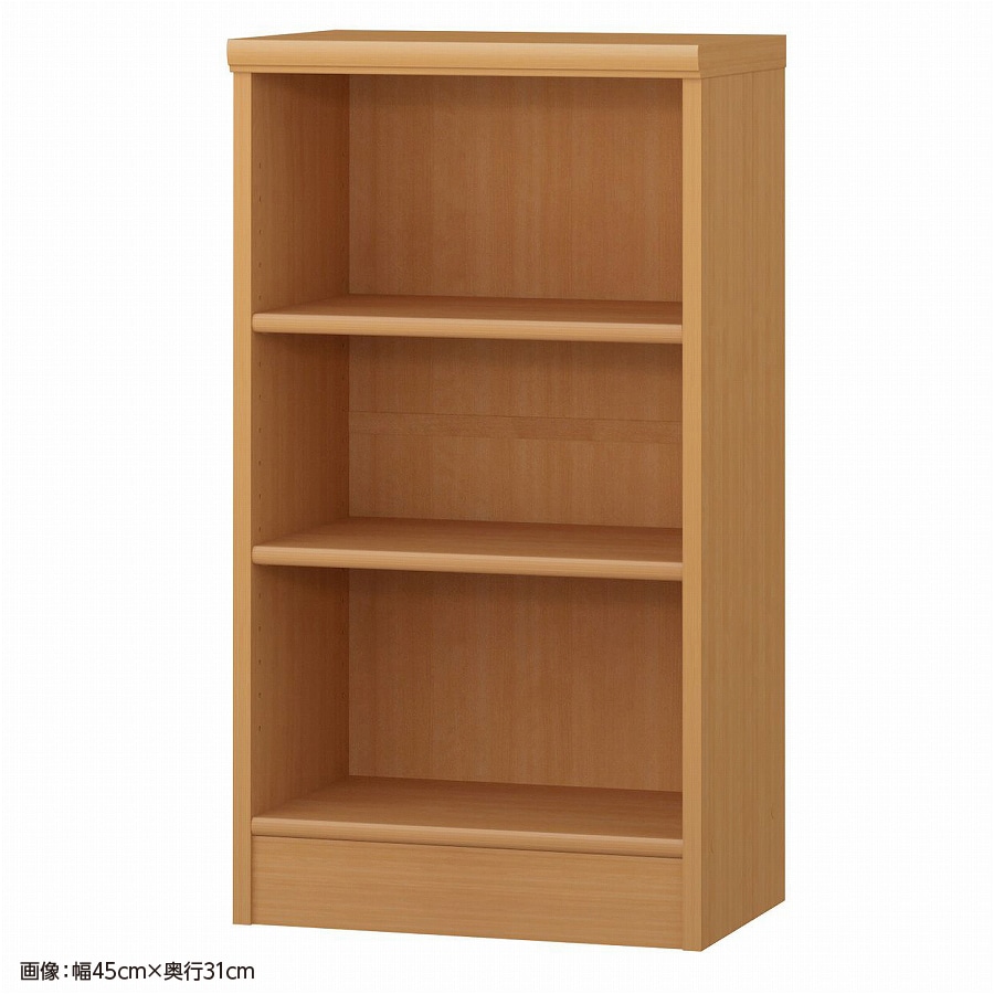 大洋 オーダーシェルフ ミディアムブラウン NCオーダー8040 SR MB 幅400×奥行250×高さ800(mm) 1台(ご注文単位1台)【直送品】