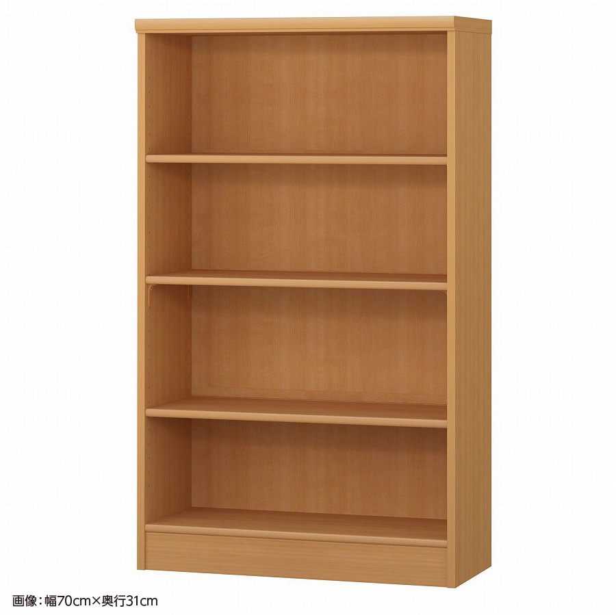 大洋 オーダーシェルフ ミディアムブラウン NCオーダー1265 SR MB 幅650×奥行250×高さ1170(mm) 1台(ご注文単位1台)【直送品】