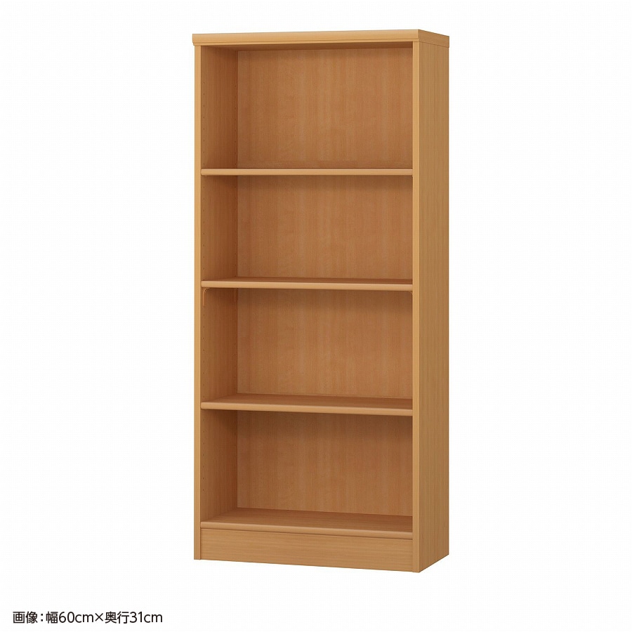 大洋 オーダーシェルフ ミディアムブラウン NCオーダー1460 SR MB 幅600×奥行250×高さ1350(mm) 1台(ご注文単位1台)【直送品】