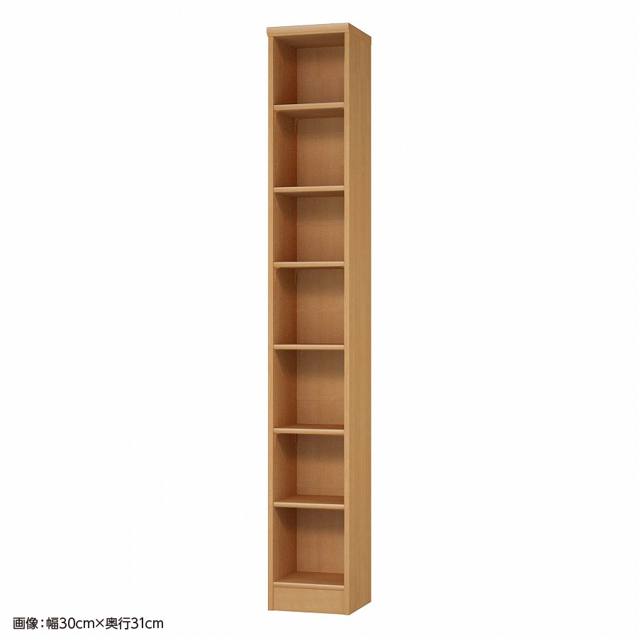 大洋 オーダーシェルフ ミディアムブラウン NCオーダー2025 SR MB 幅250×奥行250×高さ2000(mm) 1台（ご注文単位1台）【直送品】