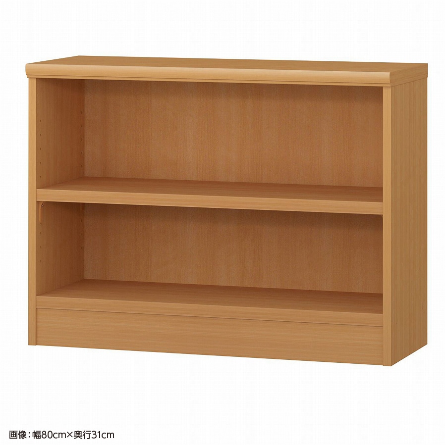 大洋 オーダーシェルフ ミディアムブラウン NCオーダータフ6080 SR MB 幅800×奥行250×高さ600(mm) 1台(ご注文単位1台)【直送品】