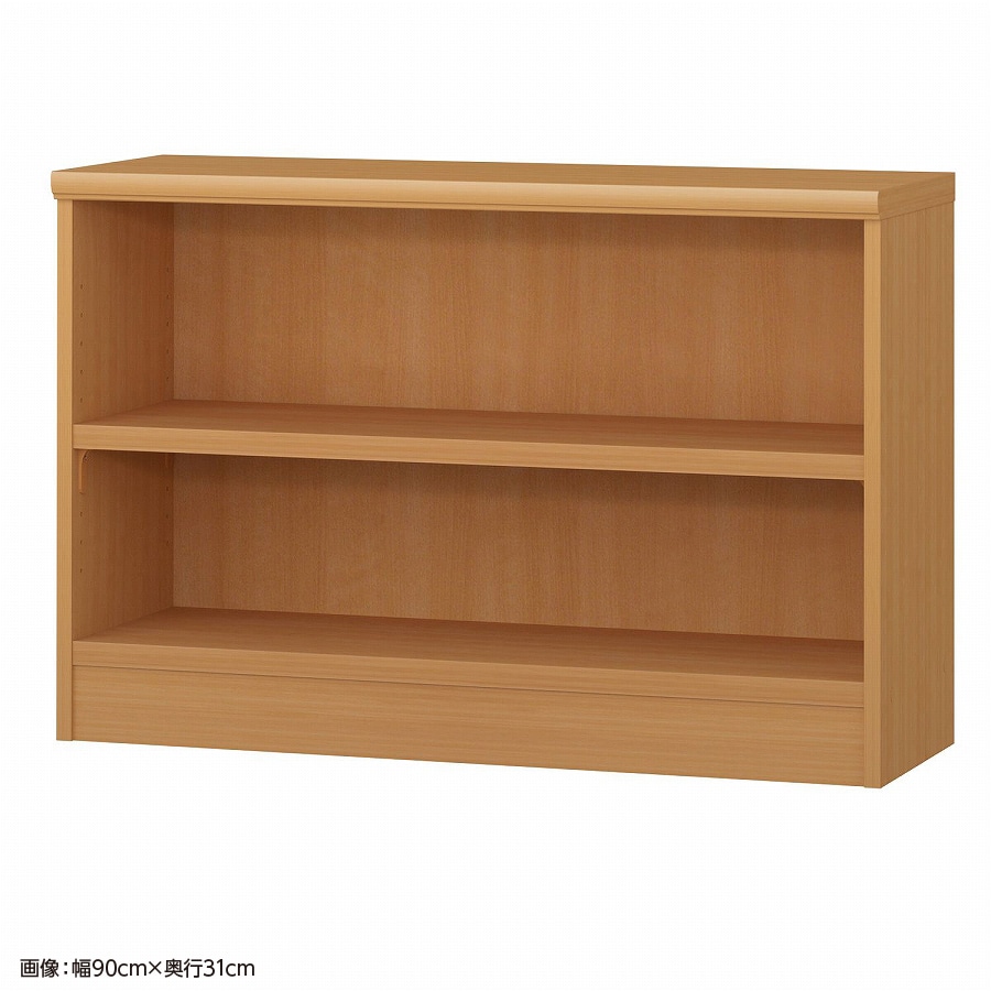 大洋 オーダーシェルフ ミディアムブラウン NCオーダータフ6085 SR MB 幅850×奥行250×高さ600(mm) 1台（ご注文単位1台）【直送品】