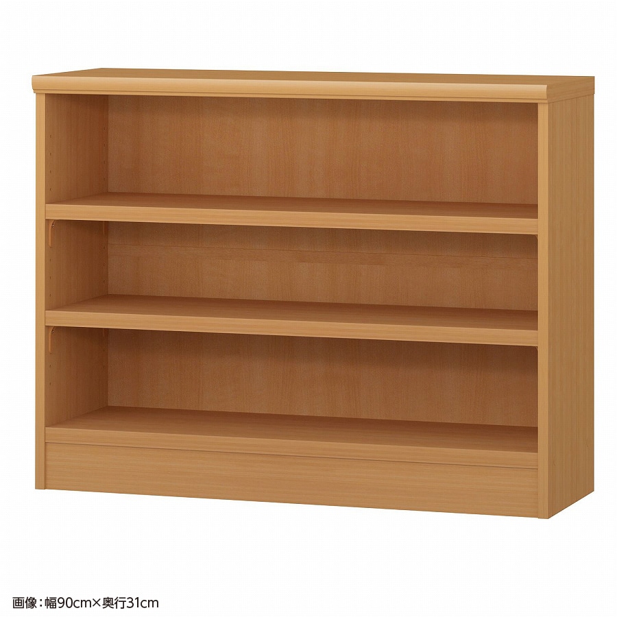 >大洋 オーダーシェルフ ミディアムブラウン NCオーダータフ7085 SR MB 幅850×奥行250×高さ700(mm) 1台(ご注文単位1台)【直送品】