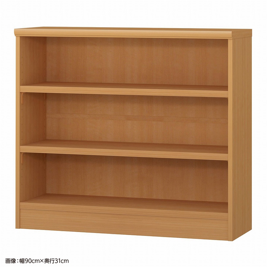 大洋 オーダーシェルフ ミディアムブラウン NCオーダータフ8085 SR MB 幅850×奥行250×高さ800(mm) 1台(ご注文単位1台)【直送品】