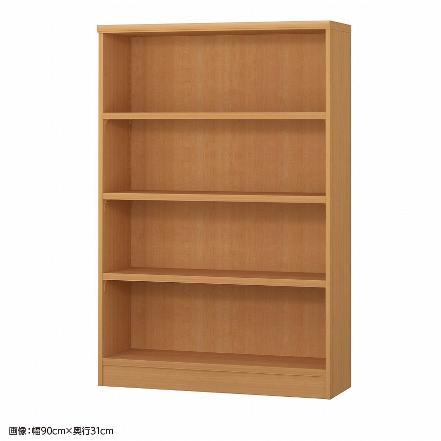 大洋 オーダーシェルフ ミディアムブラウン NCオーダータフ1485 SR MB 幅850×奥行250×高さ1350(mm) 1台(ご注文単位1台)【直送品】