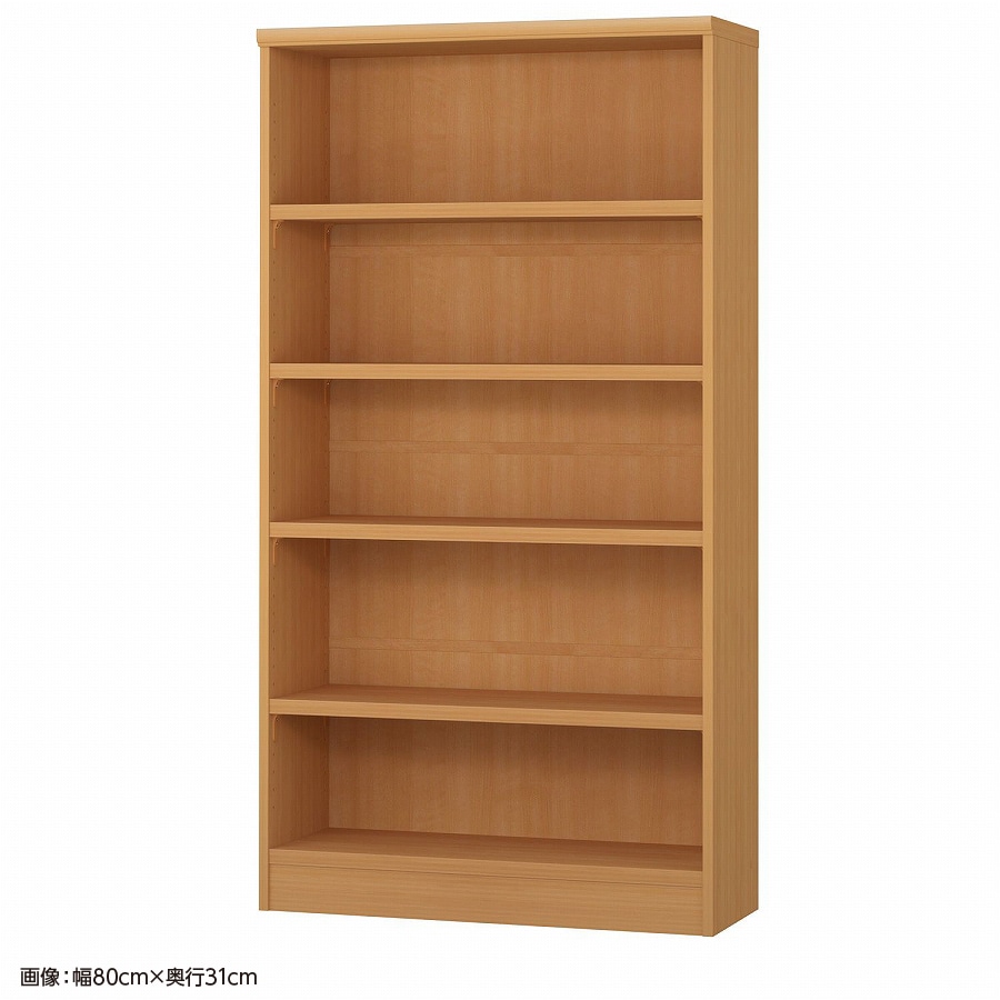 大洋 オーダーシェルフ ミディアムブラウン NCオーダータフ1575 SR MB 幅750×奥行250×高さ1499(mm) 1台(ご注文単位1台)【直送品】