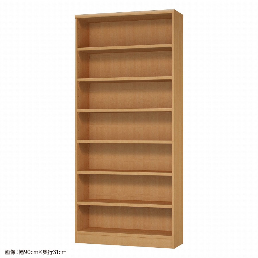 大洋 オーダーシェルフ ミディアムブラウン NCオーダータフ2085 SR MB 幅850×奥行250×高さ2000(mm) 1台(ご注文単位1台)【直送品】