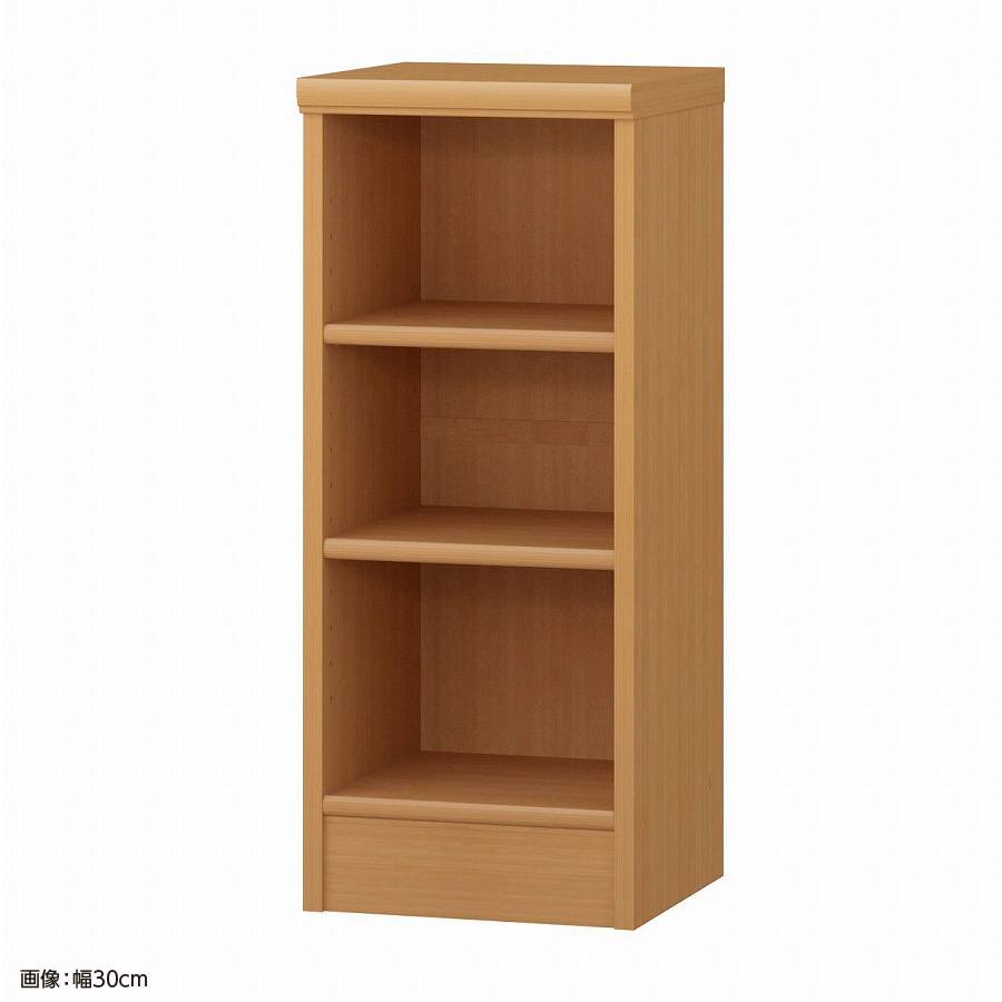 大洋 オーダーシェルフ ミディアムブラウン NCオーダー7025 R MB 幅250×奥行310×高さ700(mm) 1台（ご注文単位1台）【直送品】