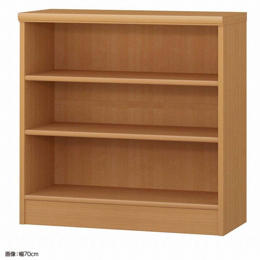 大洋 オーダーシェルフ ミディアムブラウン NCオーダー7065 R MB 幅650×奥行310×高さ700(mm) 1台(ご注文単位1台)【直送品】