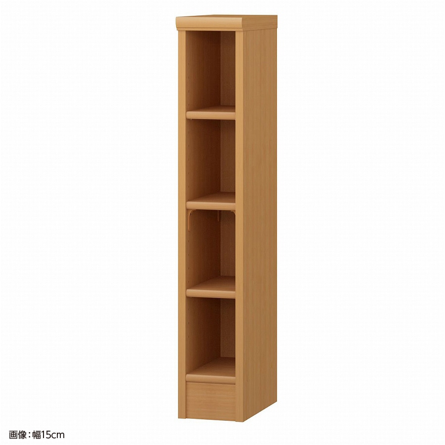 大洋 オーダーシェルフ ミディアムブラウン NCオーダー9015 R MB 幅150×奥行310×高さ881(mm) 1台（ご注文単位1台）【直送品】