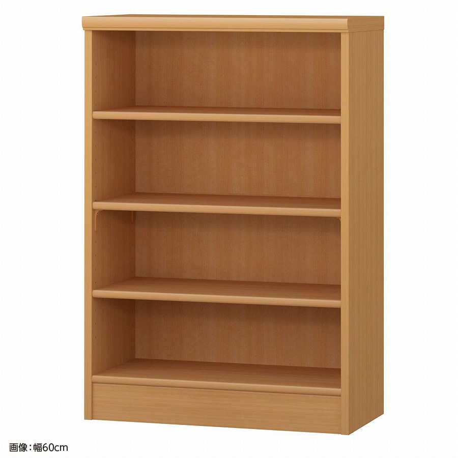大洋 オーダーシェルフ ミディアムブラウン NCオーダー9060 R MB 幅600×奥行310×高さ881(mm) 1台(ご注文単位1台)【直送品】