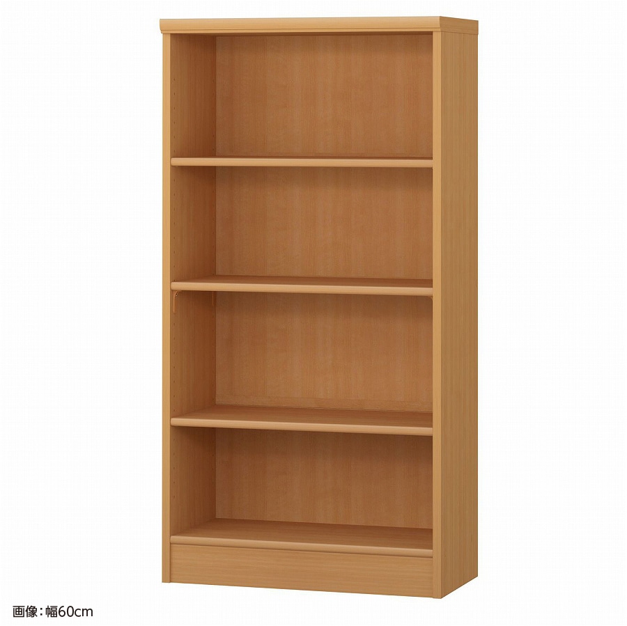 大洋 オーダーシェルフ ミディアムブラウン NCオーダー1255 R MB 幅550×奥行310×高さ1170(mm) 1台（ご注文単位1台）【直送品】