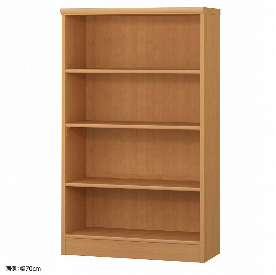 大洋 オーダーシェルフ ミディアムブラウン NCオーダー1270 R MB 幅700×奥行310×高さ1170(mm) 1台(ご注文単位1台)【直送品】