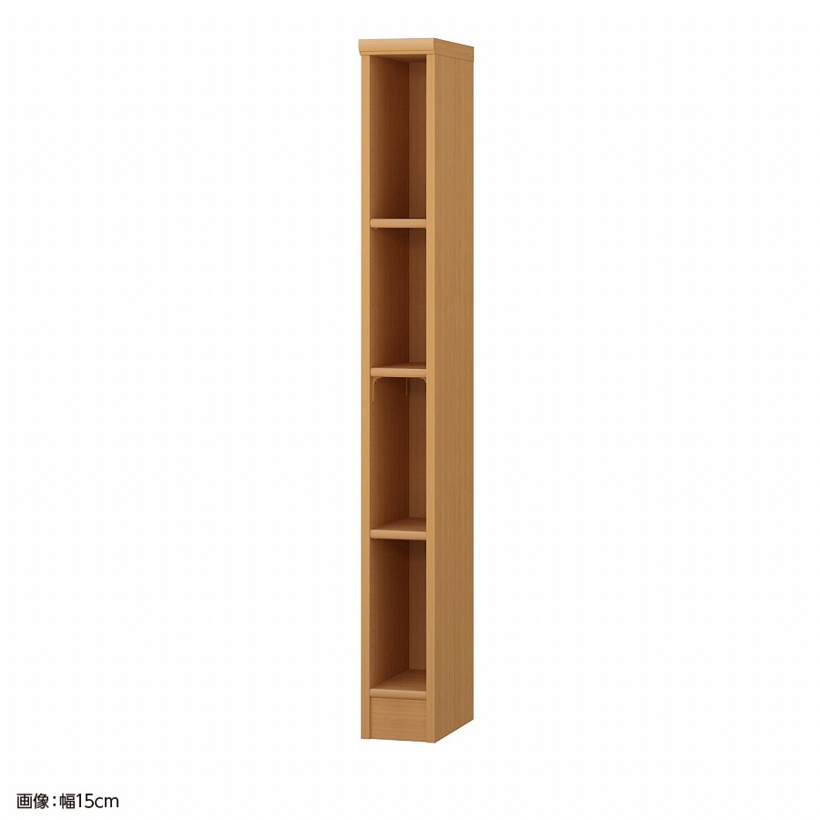大洋 オーダーシェルフ ミディアムブラウン NCオーダー1420 R MB 幅200×奥行310×高さ1350(mm) 1台(ご注文単位1台)【直送品】