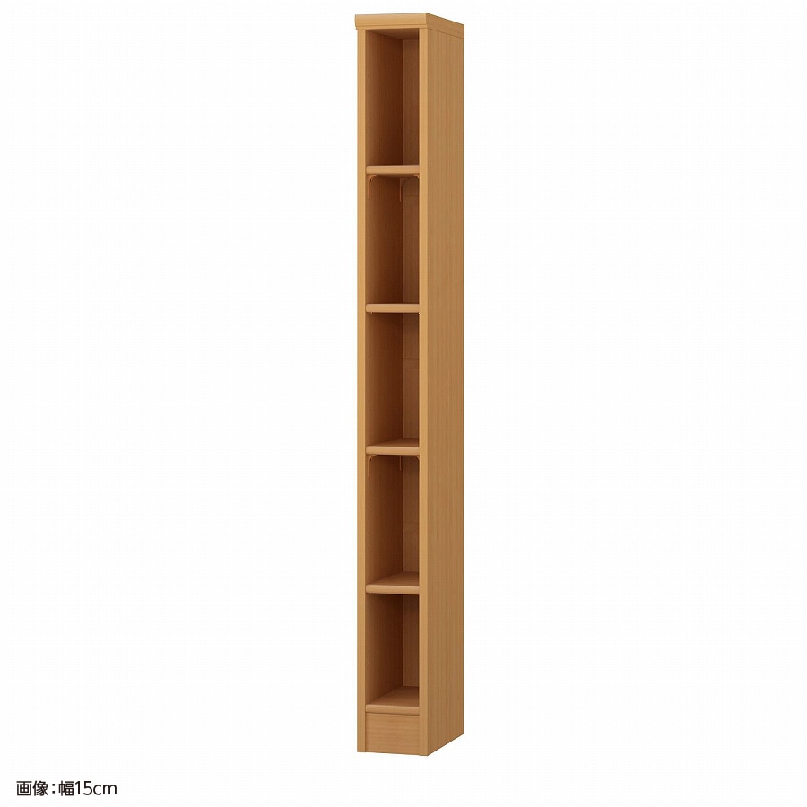 大洋 オーダーシェルフ ミディアムブラウン NCオーダー1515 R MB 幅150×奥行310×高さ1499(mm) 1台（ご注文単位1台）【直送品】