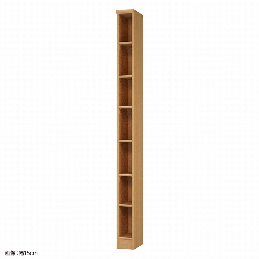 大洋 オーダーシェルフ ミディアムブラウン NCオーダー2020 R MB 幅200×奥行310×高さ2000(mm) 1台（ご注文単位1台）【直送品】