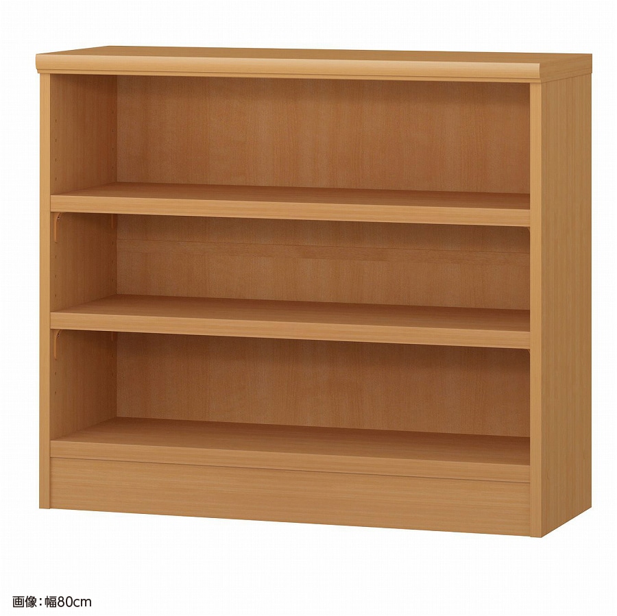 大洋 オーダーシェルフ ミディアムブラウン NCオーダータフ7075 R MB 幅750×奥行310×高さ700(mm) 1台(ご注文単位1台)【直送品】