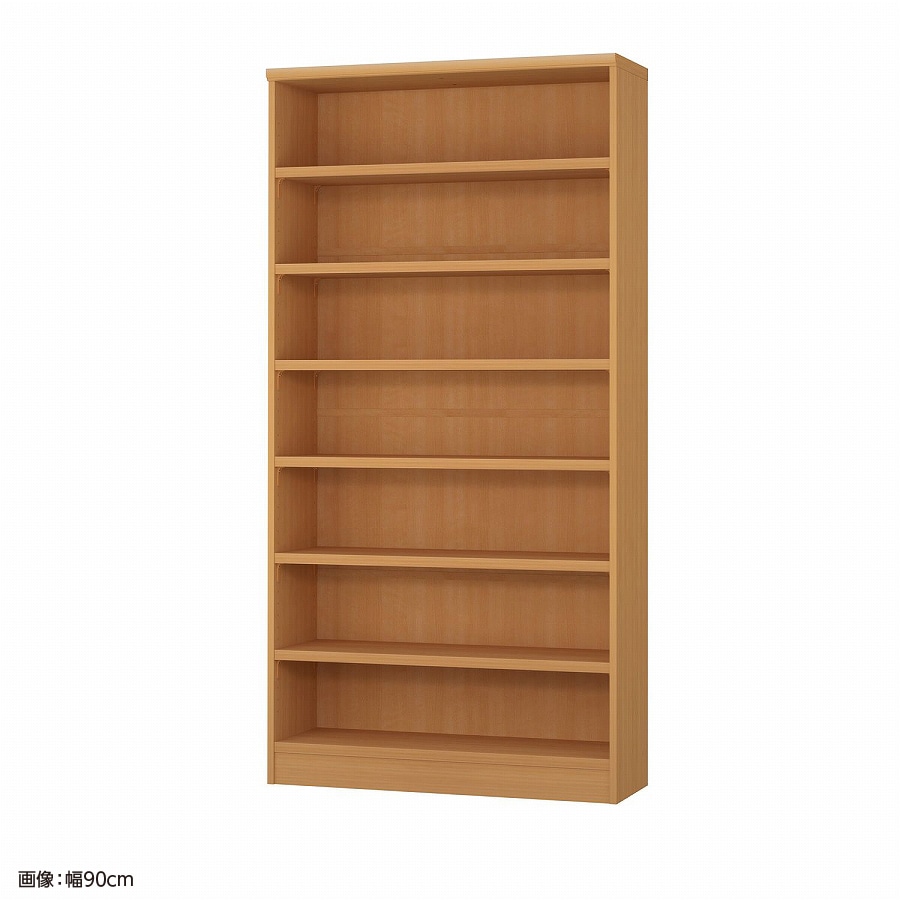 大洋 オーダーシェルフ ミディアムブラウン NCオーダータフ1890 R MB 幅900×奥行310×高さ1780(mm) 1台(ご注文単位1台)【直送品】