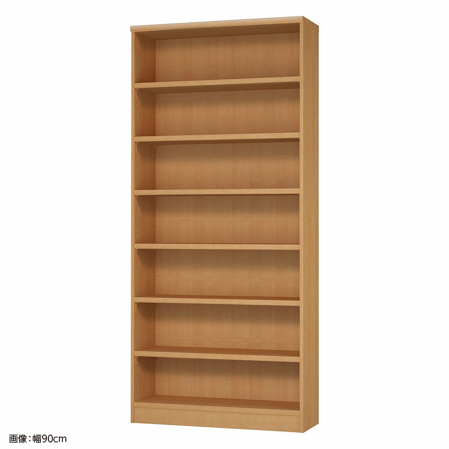 大洋 オーダーシェルフ ミディアムブラウン NCオーダータフ2085 R MB 幅850×奥行310×高さ2000(mm) 1台(ご注文単位1台)【直送品】