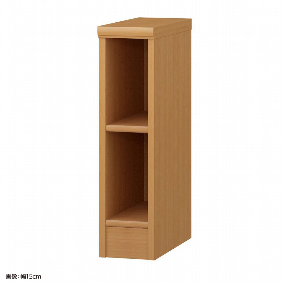 大洋 オーダーシェルフ ミディアムブラウン NCオーダー6015 MD MB 幅150×奥行400×高さ600(mm) 1台(ご注文単位1台)【直送品】