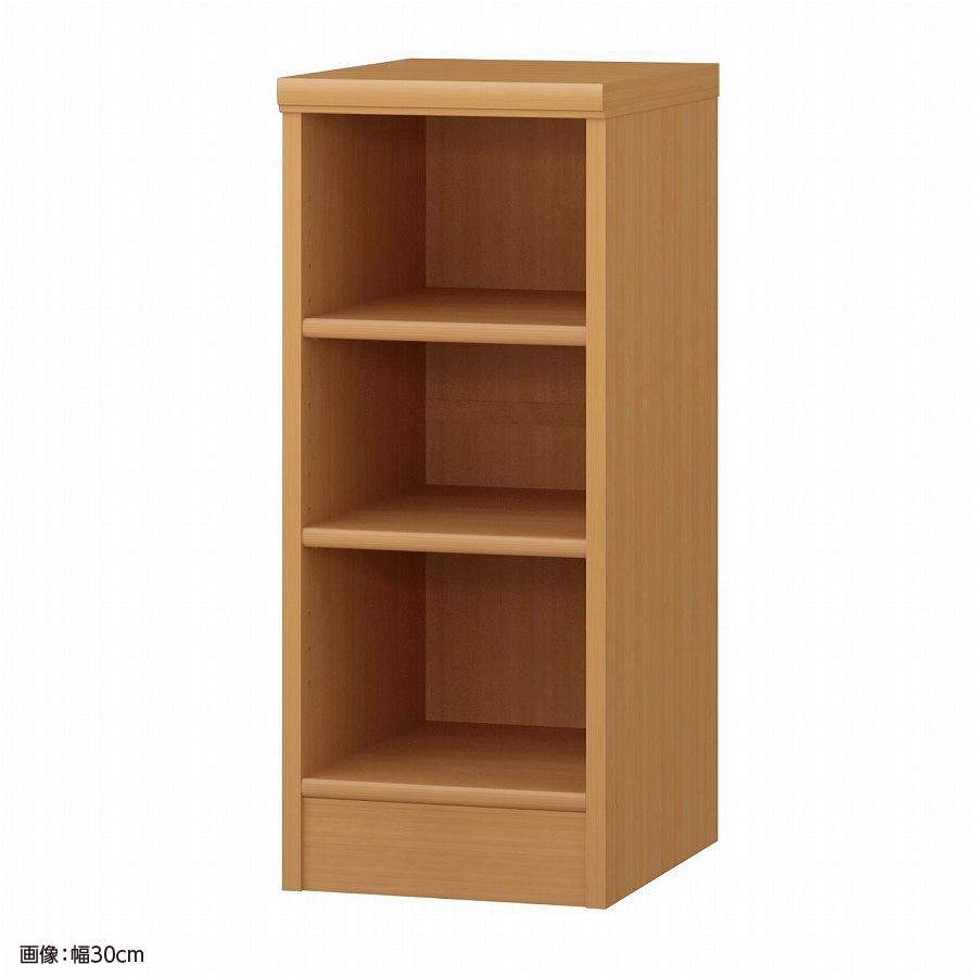 大洋 オーダーシェルフ ミディアムブラウン NCオーダー7030 MD MB 幅300×奥行400×高さ700(mm) 1台（ご注文単位1台）【直送品】