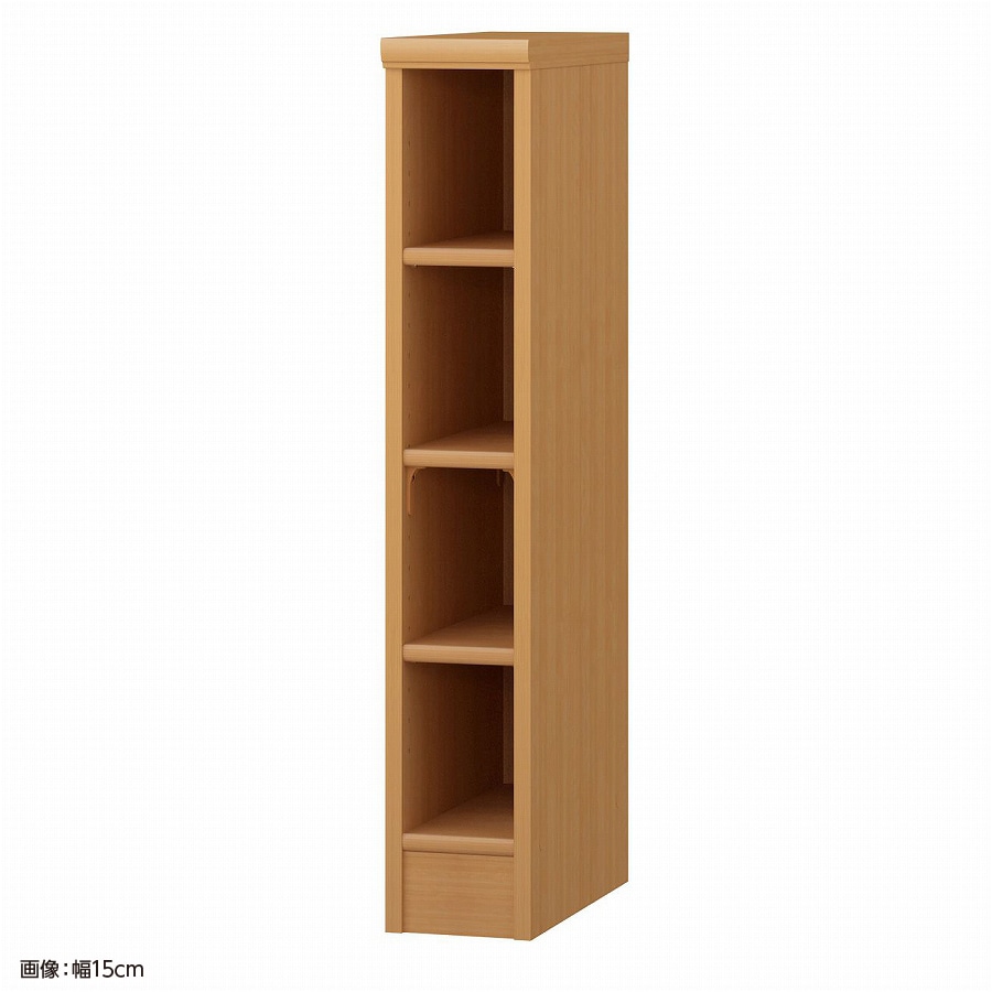 >大洋 オーダーシェルフ ミディアムブラウン NCオーダー9020 MD MB 幅200×奥行400×高さ881(mm) 1台(ご注文単位1台)【直送品】