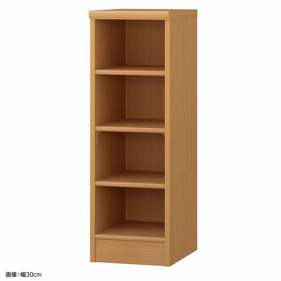 大洋 オーダーシェルフ ミディアムブラウン NCオーダー9025 MD MB 幅250×奥行400×高さ881(mm) 1台（ご注文単位1台）【直送品】