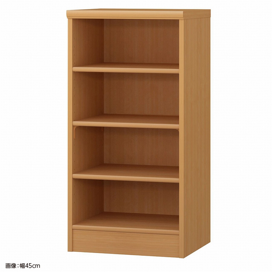 大洋 オーダーシェルフ ミディアムブラウン NCオーダー9045 MD MB 幅450×奥行400×高さ881(mm) 1台(ご注文単位1台)【直送品】