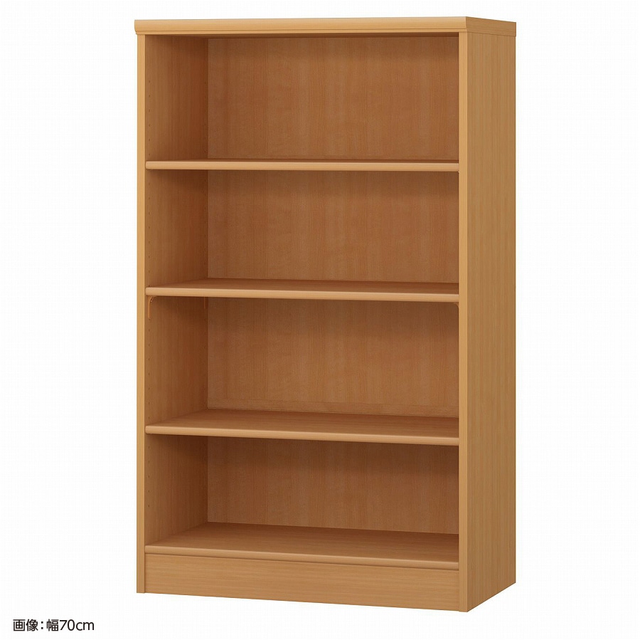 大洋 オーダーシェルフ ミディアムブラウン NCオーダー1265 MD MB 幅650×奥行400×高さ1170(mm) 1台(ご注文単位1台)【直送品】