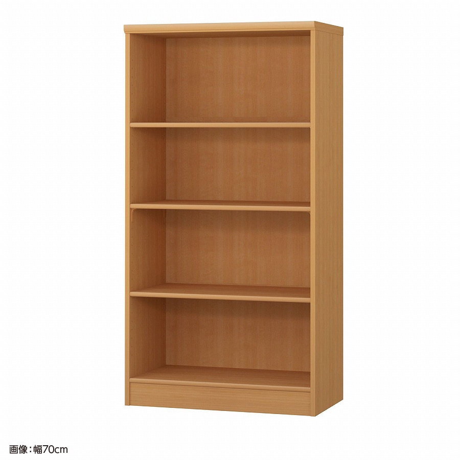 大洋 オーダーシェルフ ミディアムブラウン NCオーダー1465 MD MB 幅650×奥行400×高さ1350(mm) 1台（ご注文単位1台）【直送品】