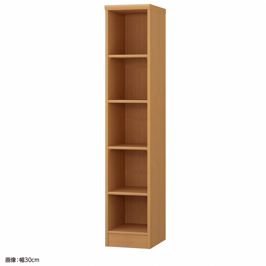 大洋 オーダーシェルフ ミディアムブラウン NCオーダー1530 MD MB 幅300×奥行400×高さ1499(mm) 1台（ご注文単位1台）【直送品】