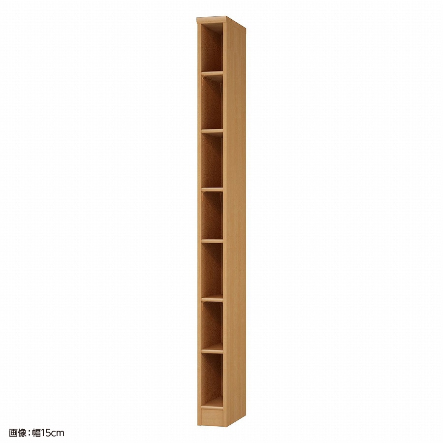 大洋 オーダーシェルフ ミディアムブラウン NCオーダー2015 MD MB 幅150×奥行400×高さ2000(mm) 1台(ご注文単位1台)【直送品】