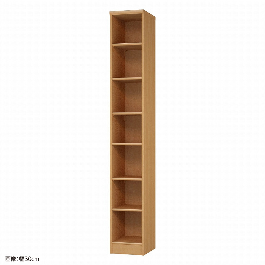 大洋 オーダーシェルフ ミディアムブラウン NCオーダー2035 MD MB 幅350×奥行400×高さ2000(mm) 1台（ご注文単位1台）【直送品】