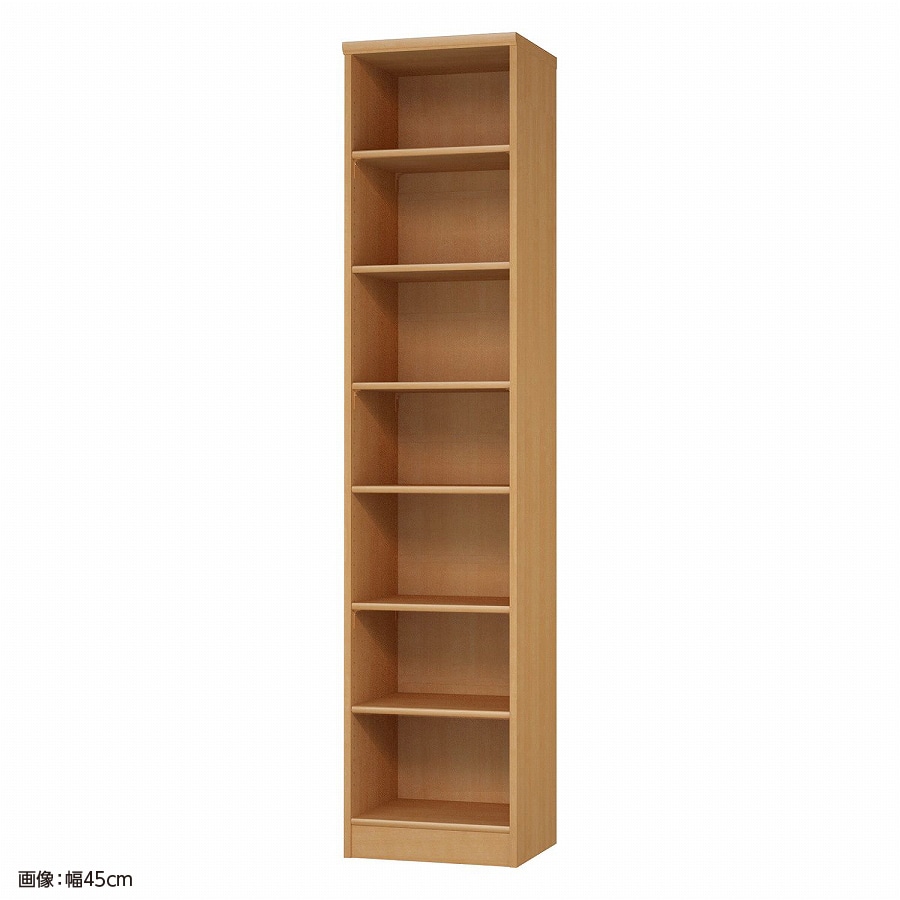 大洋 オーダーシェルフ ミディアムブラウン NCオーダー2045 MD MB 幅450×奥行400×高さ2000(mm) 1台(ご注文単位1台)【直送品】