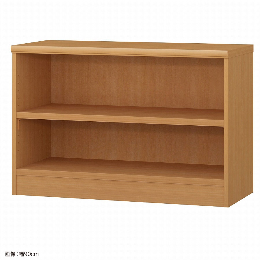 >大洋 オーダーシェルフ ミディアムブラウン NCオーダータフ6085 MD MB 幅850×奥行400×高さ600(mm) 1台（ご注文単位1台）【直送品】