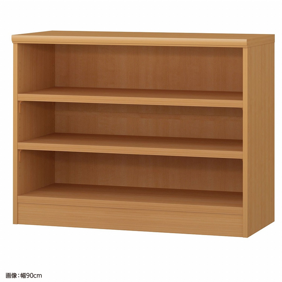 >大洋 オーダーシェルフ ミディアムブラウン NCオーダータフ7085 MD MB 幅850×奥行400×高さ700(mm) 1台（ご注文単位1台）【直送品】