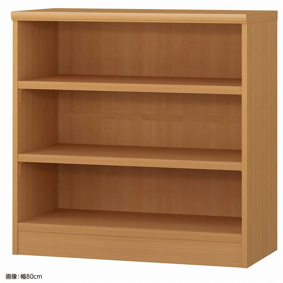 大洋 オーダーシェルフ ミディアムブラウン NCオーダータフ8080 MD MB 幅800×奥行400×高さ800(mm) 1台（ご注文単位1台）【直送品】