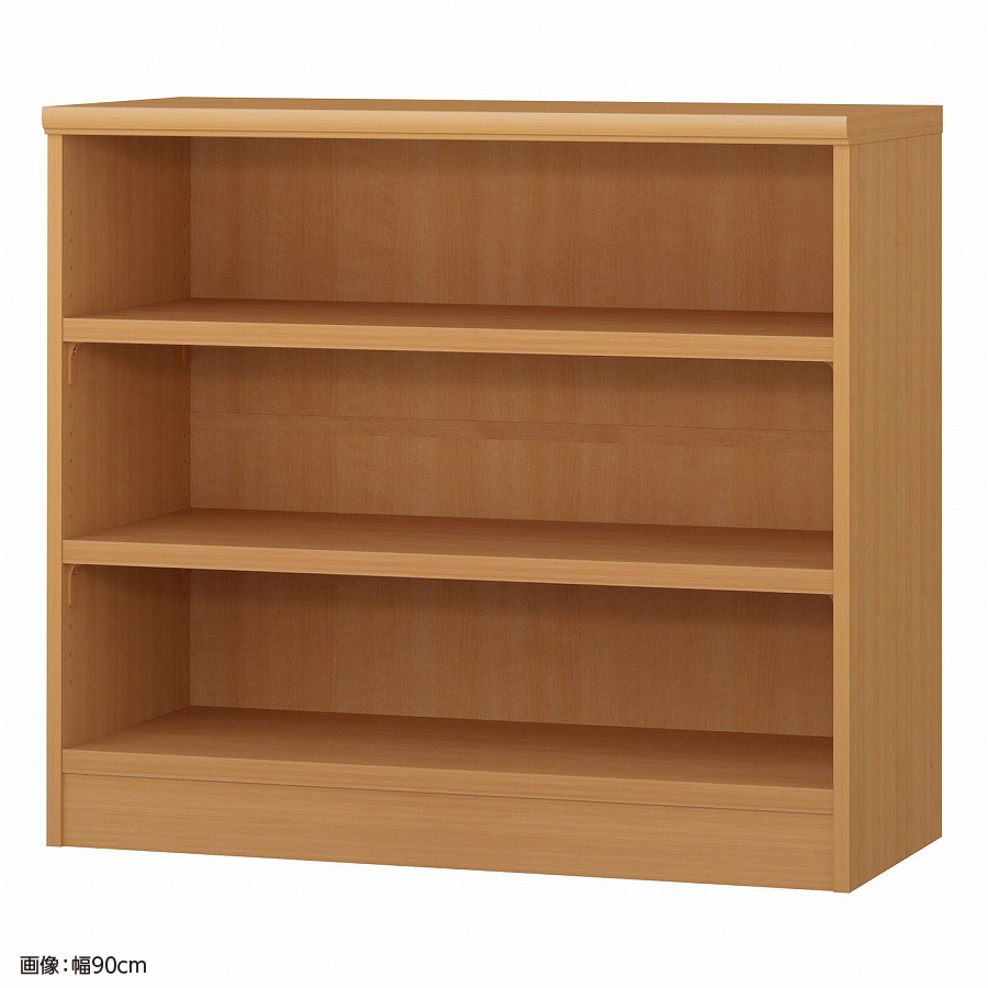 >大洋 オーダーシェルフ ミディアムブラウン NCオーダータフ8085 MD MB 幅850×奥行400×高さ800(mm) 1台（ご注文単位1台）【直送品】