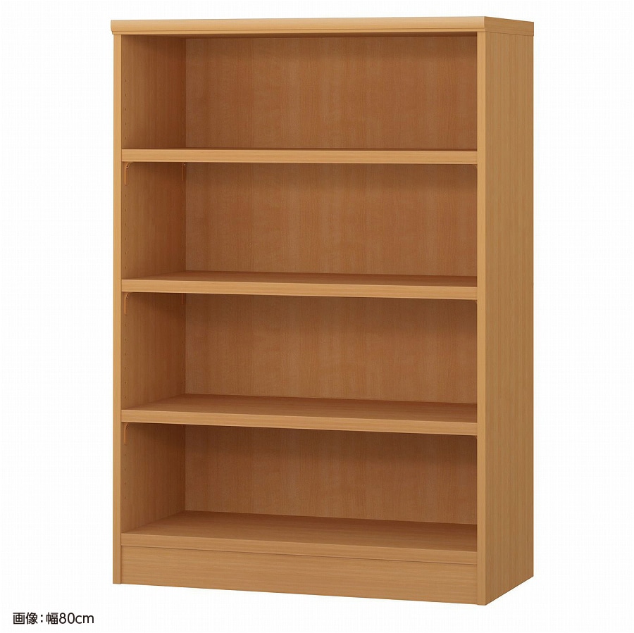 大洋 オーダーシェルフ ミディアムブラウン NCオーダータフ1275 MD MB 幅750×奥行400×高さ1170(mm) 1台（ご注文単位1台）【直送品】