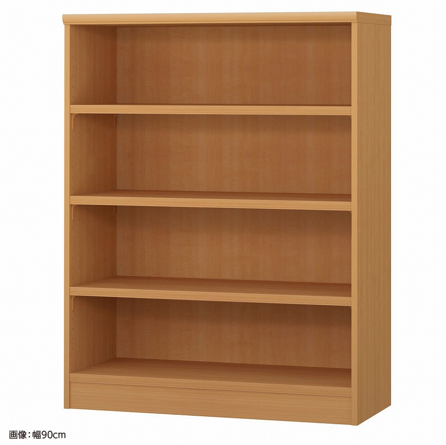 大洋 オーダーシェルフ ミディアムブラウン NCオーダータフ1285 MD MB 幅850×奥行400×高さ1170(mm) 1台（ご注文単位1台）【直送品】